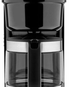 KitchenAid - 12 Cup Drip Coffee Maker with Spiral Showerhead - KCM1208 - Onyx Black