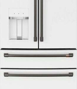 Handle Kit for Select Café French Door Refrigerators - Brushed Black