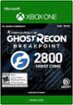 Tom Clancy's Ghost Recon Breakpoint 2,800 Ghost Coins [Digital]