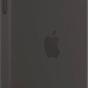 Apple - iPhone 12 Pro Max Silicone Case with MagSafe - Black