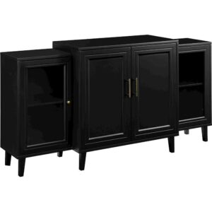 Walker Edison - Tiered Modern Sideboard - Black