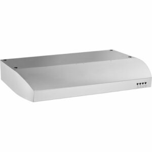 Whirlpool - Gold 30" Convertible Range Hood - Stainless Steel