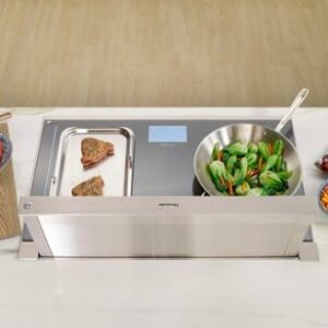 Thermador - Masterpiece Series 36" Telescopic Downdraft System - Stainless Steel