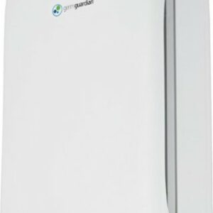 GermGuardian - 18" Console Air Purifier with True HEPA Pure Filter, Ionizer and Timer for 151 Sq. Ft Rooms - White