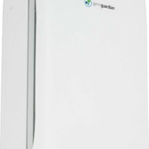 GermGuardian - 18" Console Air Purifier with True HEPA Pure Filter, Ionizer and Timer for 151 Sq. Ft Rooms - White