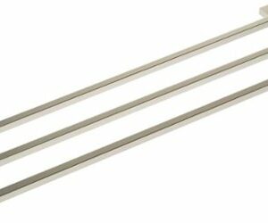 Minimalist Handle Kit for Select Monogram French Door Refrigerators - Silver