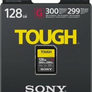 Sony - SFG128T/T1 128GB SDXC UHS-II TOUGH G Series Memory Card