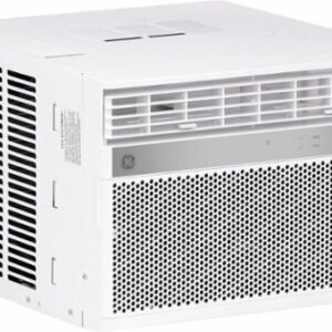 GE - 700 Sq. Ft. 14,000 BTU Smart Window Air Conditioner with WiFi and Remote - White