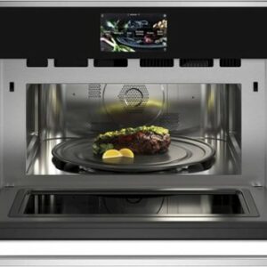 Monogram - 30" Built-In Single Electric Wall Oven with Sensor Cooking and Advantium Speedcook Technology - Stainless Steel