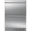 Monogram - 5.0 Cu. Ft. Built-In Mini Fridge - Stainless Steel