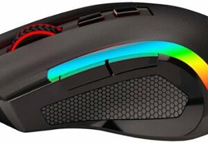 REDRAGON - Griffin M607 Wired Optical Gaming Mouse - Black