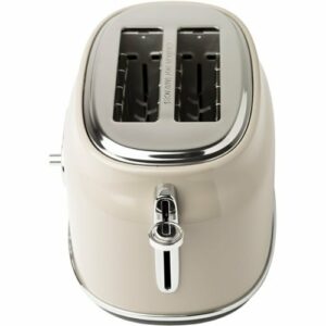 Haden - Dorset 2-Slice  Toaster, Wide Slot for Bagels with Multi Settings - Putty