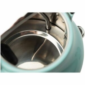 Haden - Heritage  1.7 Liter Electric Kettle Stainless Steel with Auto Shut -Off - Turquoise