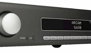 Arcam - SA30 2-Ch. Intelligent Integrated Amplifier with Googlecast and Dirac Live - Gray