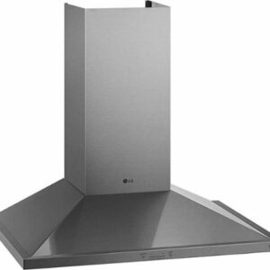 LG - 36" Convertible Range Hood with WiFi - Stainless Steel