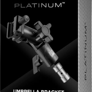 Platinum™ - Umbrella Bracket with Adjustable Shoe - Black