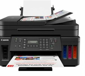 Canon - PIXMA MegaTank G7020 Wireless All-In-One Inkjet Printer with Fax - Black