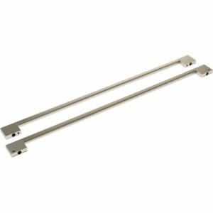 Minimalist Handle Kit for Select Monogram Bottom-Freezer Refrigerators - Silver