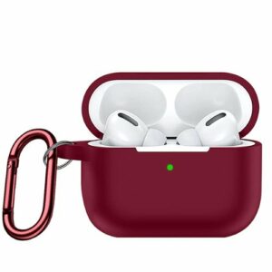 SaharaCase - Case for Apple AirPods Pro 2 (2nd Generation 2022) - Dark Red