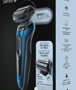 Braun - Series 6 Wet/Dry Electric Shaver - Blue