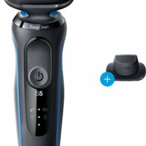 Braun - Series 5 EasyClean Wet/Dry Electric Shaver - Blue