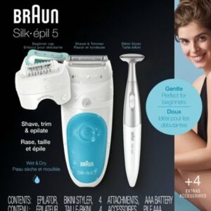 Braun - Silk-épil 5 Epilator - White/Blue