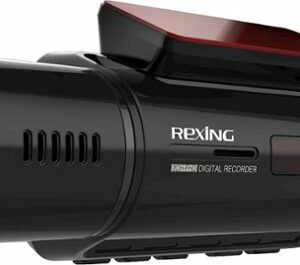 Rexing - V3 Basic Front and Cabin Dash Cam with Wi-Fi