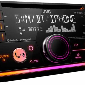 JVC - Built-in Bluetooth - In-Dash CD/DM Receiver - Black