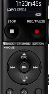 Sony - UX Series Digital Voice Recorder - Black