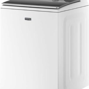 Maytag - 4.7 Cu. Ft. Smart Top Load Washer with Extra Power Button - White