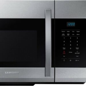 Samsung - 1.7 Cu. Ft. Over-the-Range Microwave - Stainless Steel