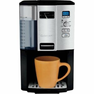 Cuisinart - 12-Cup Coffee Maker - Black/Stainless Steel