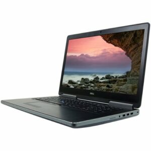 Dell - Precision Mobile Workstation 17.3" Refurbished Laptop - Intel Core i7 - 32GB Memory - 1TB SSD - Black