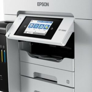 Epson - EcoTank Pro ET-5880 Wireless All-In-One Inkjet Printer with PCL Support - White