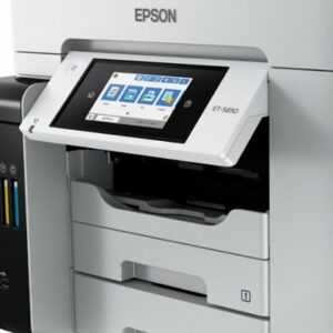 Epson - EcoTank Pro ET-5850 Wireless All-In-One Inkjet Printer - White