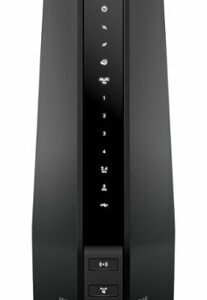 NETGEAR - Nighthawk AX6000 Wi-Fi 6 Router with DOCIS 3.1 Cable Modem - Black