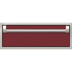 Hestan - AGSR Series 30" Outdoor Single Storage Drawer - Burgundy