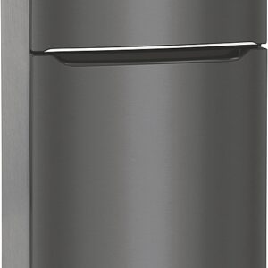 Frigidaire - Gallery 20 Cu. Ft. Top-Freezer Refrigerator - Black Stainless Steel