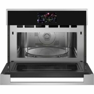 Monogram - 27" Built-In Single Electric Convection Wall Oven with Advantium Speedcook Technology - Stainless Steel