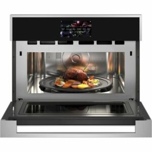 Monogram - 27" Built-In Single Electric Convection Wall Oven with Advantium Speedcook Technology - Stainless Steel