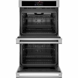 Monogram - Statement Collection 30" Built-In Double Electric Convection Wall Oven - Stainless Steel