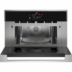 Monogram - 30" Built-In Single Electric Convection Wall Oven with Advantium Speedcook Technology - Stainless Steel