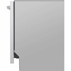 LG - STUDIO 24" Top Control Built-In Dishwasher with TrueSteam, Light, 3rd Rack, 40dBA - Stainless Steel