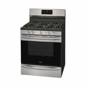 Frigidaire - Gallery 5.0 Cu. Ft. Freestanding Gas Convection Range with Self-Cleaning - Stainless Steel