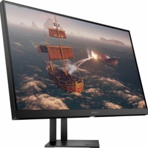 HP OMEN - 27" IPS LED QHD FreeSync & G-Sync Compatible Gaming Monitor (DisplayPort, HDMI, USB) - Shadow Black