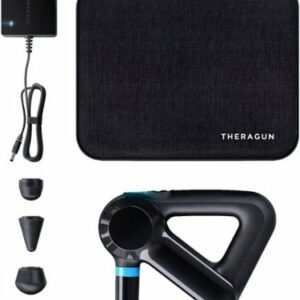 Therabody - Theragun Elite Bluetooth + App Enabled Massage Gun + 5 Attachments, 40lbs Force (Latest Model) - Black