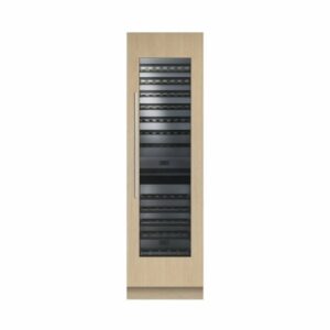 Fisher & Paykel - ActiveSmart 91-Bottle Built-In Dual Zone Wine Cooler - Stainless Steel