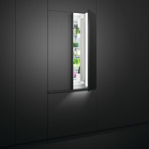 Fisher & Paykel - ActiveSmart 14.7 Cu. Ft. French Door Built-In Refrigerator - Custom Panel Ready