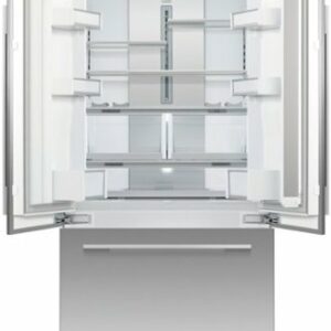 Fisher & Paykel - ActiveSmart 14.7 Cu. Ft. French Door Built-In Refrigerator - Custom Panel Ready