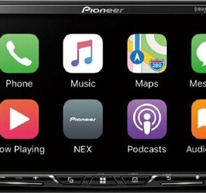 Pioneer - 7" Android Auto™ and Apple CarPlay® Bluetooth® Digital Media (DM) Receiver - Black